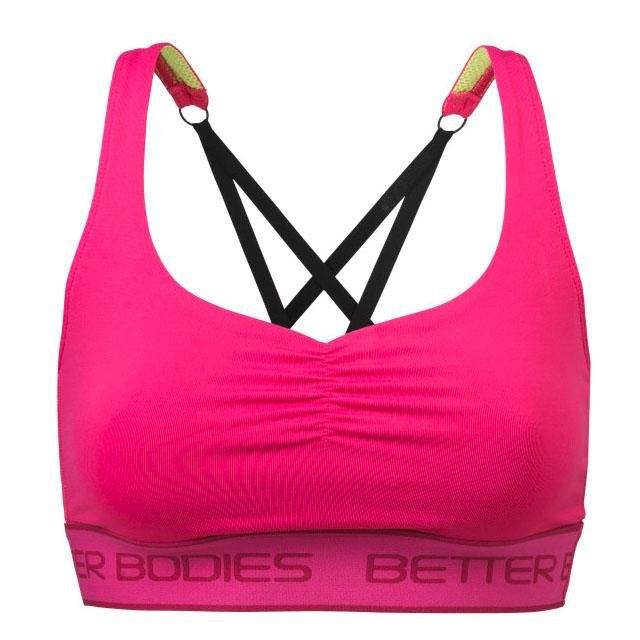 Better Bodies Athlete Short Top - Hot Pink