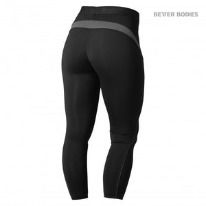 Better Bodies Fitness Curve Tights - Black - Urban Gym Wear