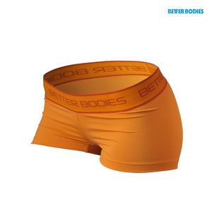 Better Bodies Fitness Hotpant - Bright Orange - Urban Gym Wear