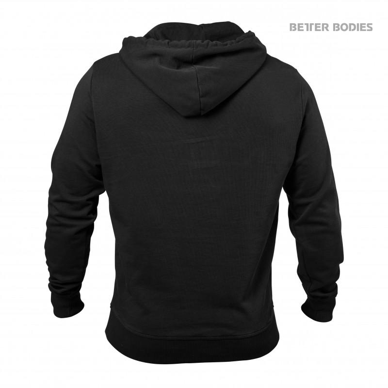 Better Bodies Gym Hoodie - Black - Urban Gym Wear