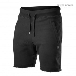 Better Bodies Hudson Sweatshorts - Black - Urban Gym Wear