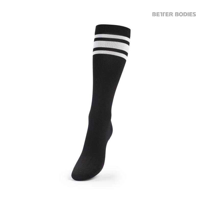 Better Bodies Knee Socks - Black - Urban Gym Wear