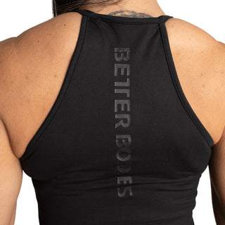 Better Bodies Performance Halter - Black - Urban Gym Wear