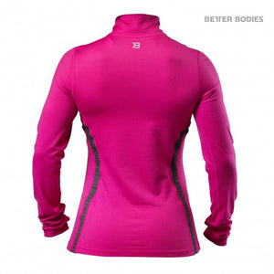 Better Bodies Performance Mid L-S - Hot Pink - Urban Gym Wear