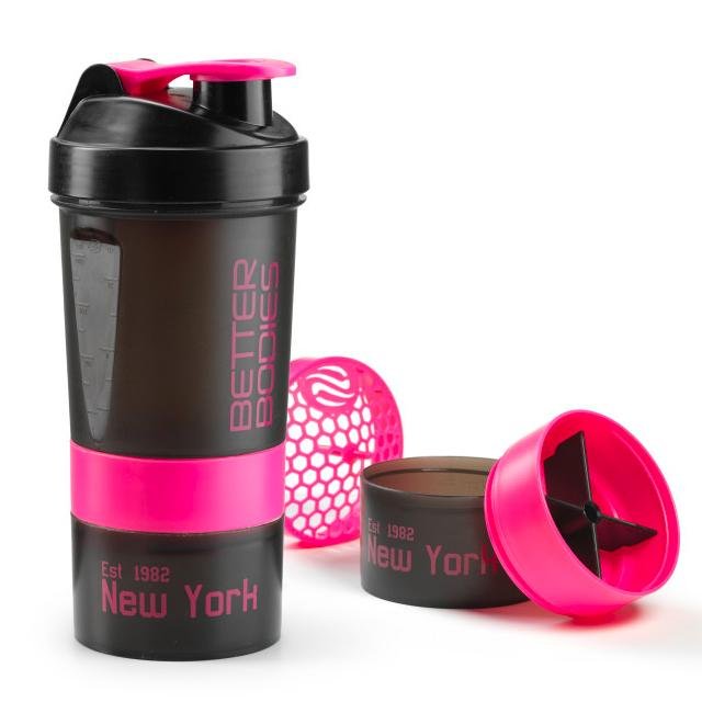 Better Bodies Pro Shaker - Black - Pink - Urban Gym Wear