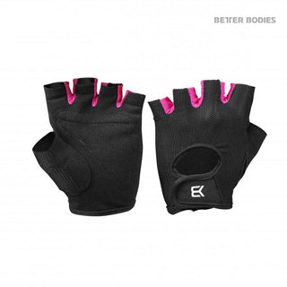 Better Bodies Women's Training Glove - Black-Pink - Urban Gym Wear