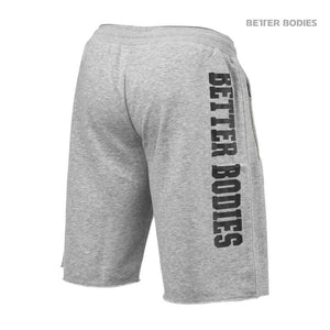 Better Bodies Big Print Sweatshorts - Grey Melange