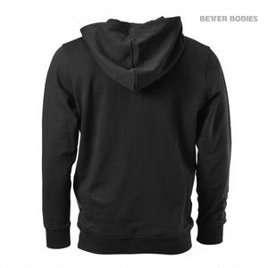 Better Bodies Brooklyn Zip Hood - Black-Grey