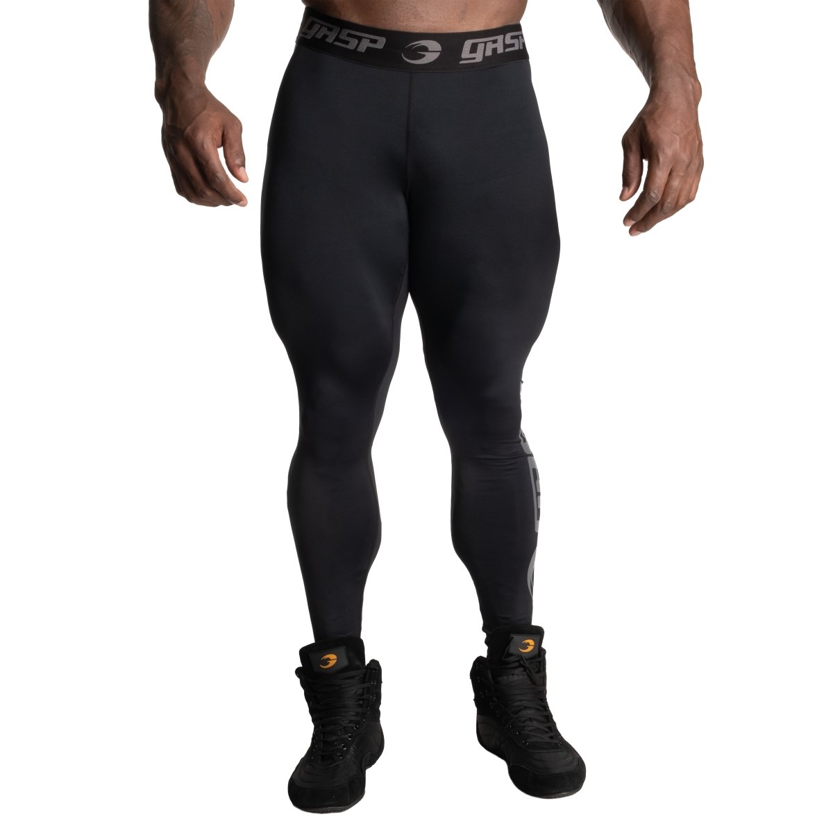 GASP Core Tights - Black - Urban Gym Wear