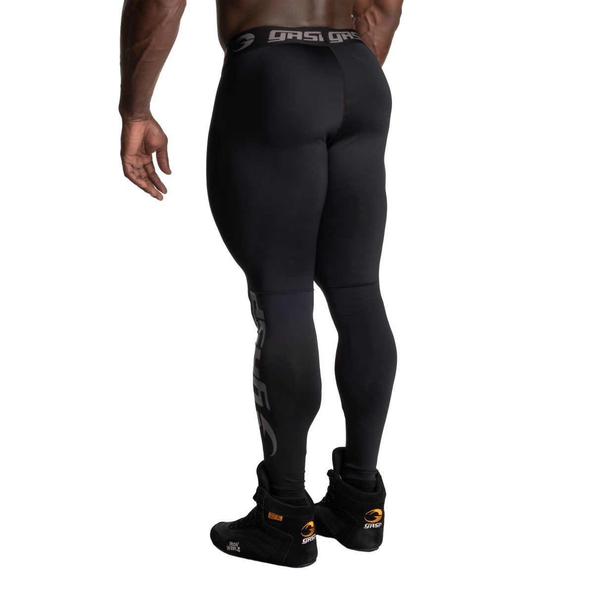 GASP Core Tights - Black - Urban Gym Wear