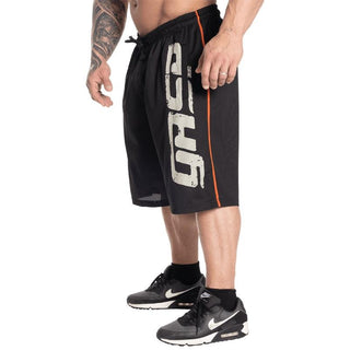 GASP Pro Mesh Shorts - Black - Urban Gym Wear