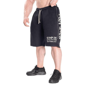 GASP Thermal Shorts - Asphalt - Urban Gym Wear