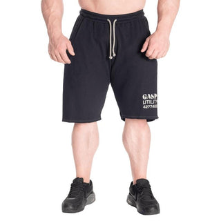 GASP Thermal Shorts - Asphalt - Urban Gym Wear