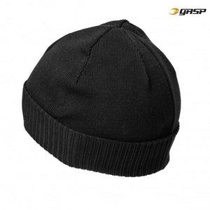 GASP Throwback Beanie - Black - Urban Gym Wear