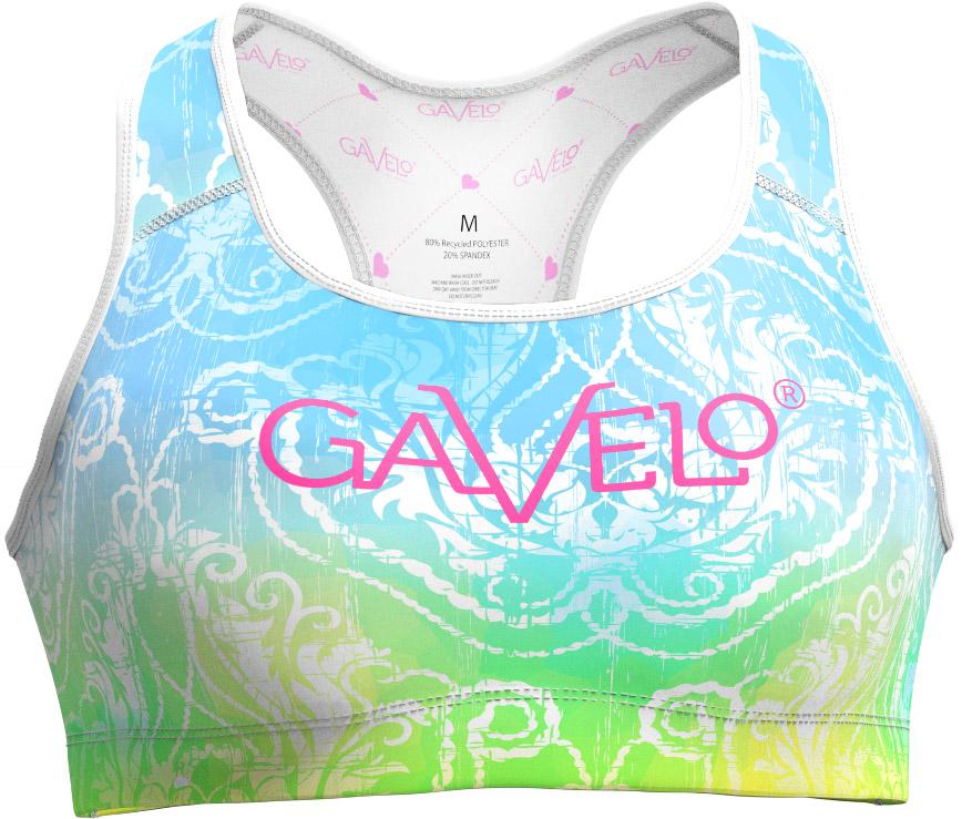 Gavelo Flower-Ish Sports Bra - Urban Gym Wear