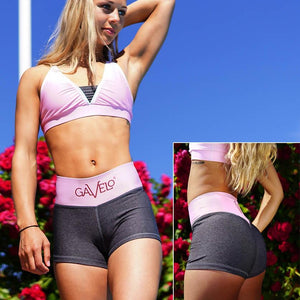 Gavelo Raspberry Swirl Hotpants - Urban Gym Wear