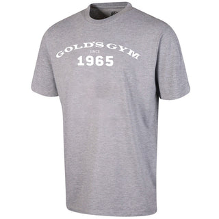 Gold's Gym Classic Print T-Shirt - Grey/White - Urban Gym Wear