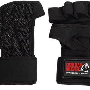 Gorilla Wear Yuma Weightlifting Gloves - Black - Urban Gym Wear
