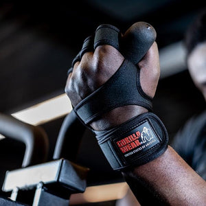 Gorilla Wear Yuma Weightlifting Gloves - Black - Urban Gym Wear