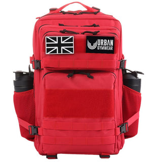 Urban Gym Wear Tactical Backpack 45L - Red - Urban Gym Wear