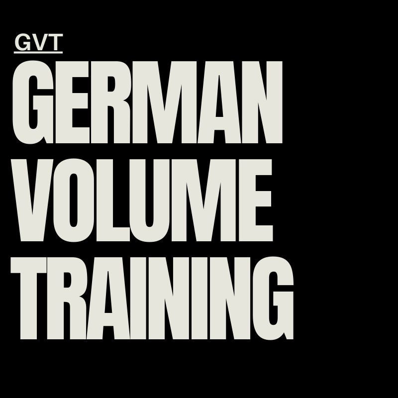 German Volume Training - History, Benefits, Workouts, Getting Started - Urban Gym Wear