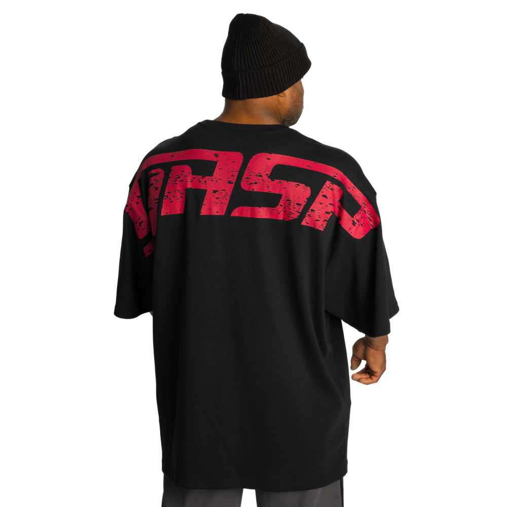 GASP Giant Killer Iron Tee - Asphalt/Red