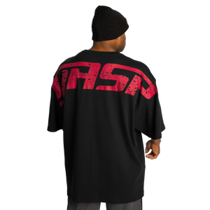 GASP Giant Killer Iron Tee - Asphalt/Red