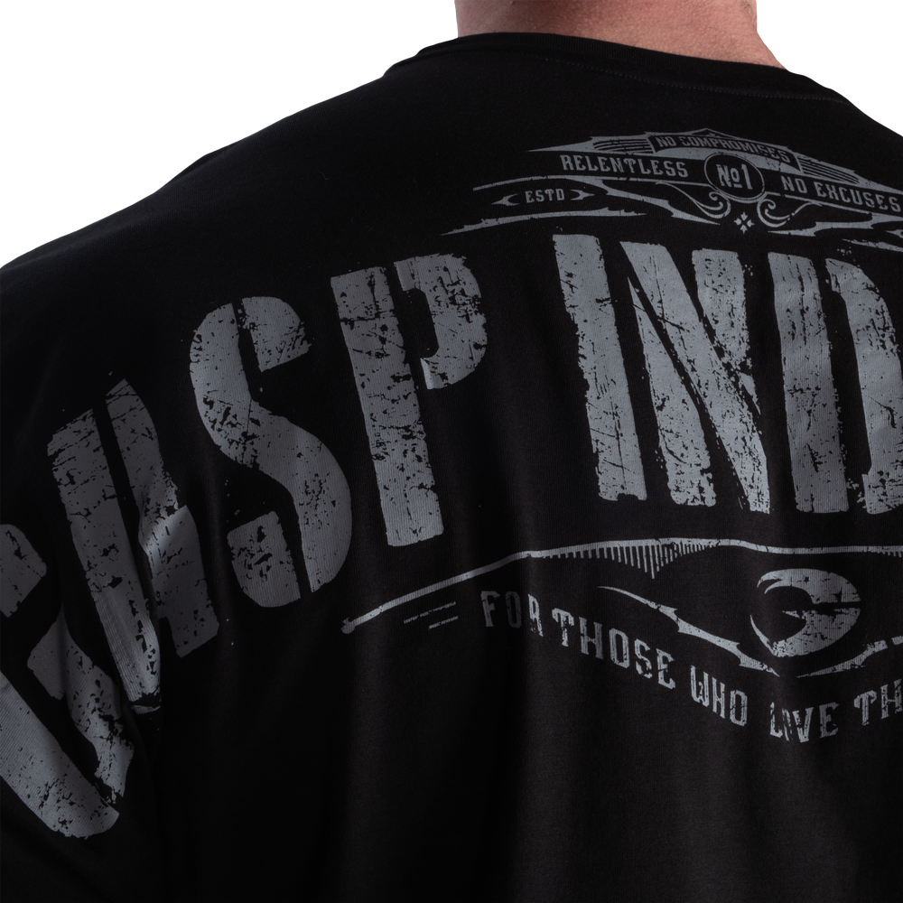 GASP No1 Original Tee - Washed Black