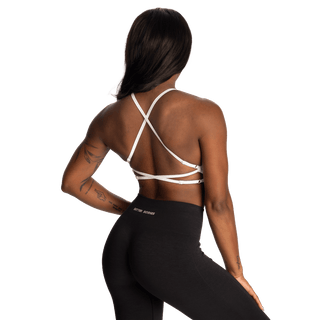 Better Bodies 1982 Strappy Bra - White - Urban Gym Wear