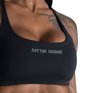 Better Bodies BB Strappy Bra - Black - Urban Gym Wear
