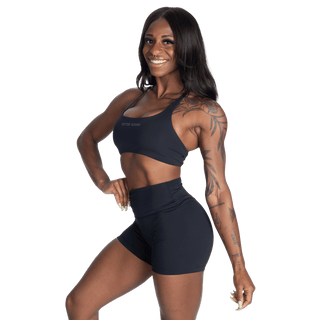 Better Bodies BB Strappy Bra - Black - Urban Gym Wear
