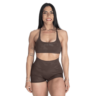 Better Bodies BB Strappy Bra - Timber Camo - Urban Gym Wear