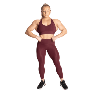 Better Bodies Core Leggings V2 - Maroon - Urban Gym Wear
