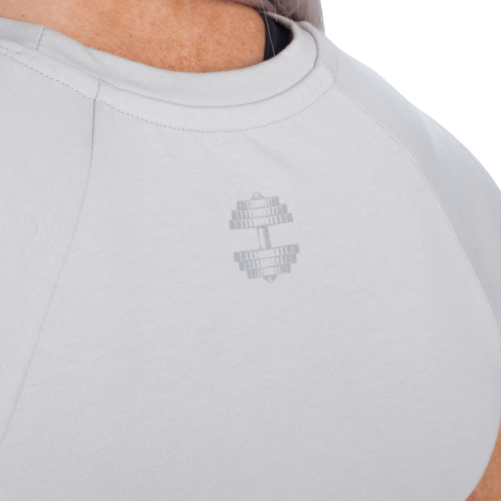 Better Bodies Empowered Tee - Frost Grey - Urban Gym Wear