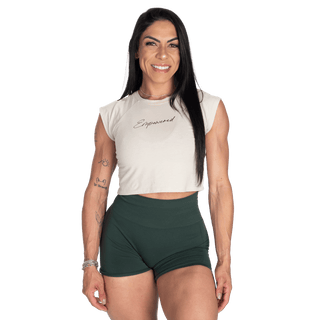 Better Bodies Empowered Tee - Light Desert - Urban Gym Wear