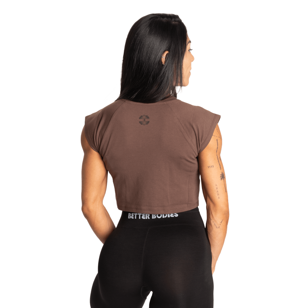 Better Bodies Empowered Tee - Timber - Urban Gym Wear