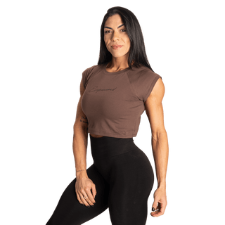 Better Bodies Empowered Tee - Timber - Urban Gym Wear