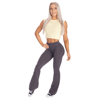 Better Bodies Empowered Tee - Washed Yellow - Urban Gym Wear