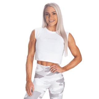 Better Bodies Empowered Tee - White - Urban Gym Wear