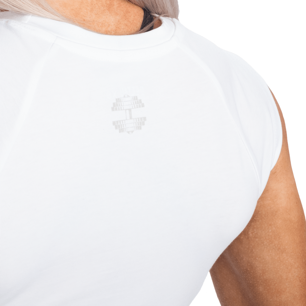 Better Bodies Empowered Tee - White - Urban Gym Wear