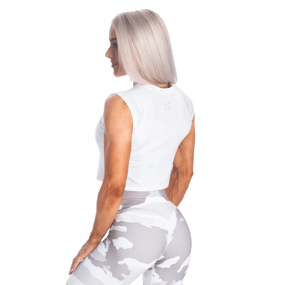 Better Bodies Empowered Tee - White - Urban Gym Wear