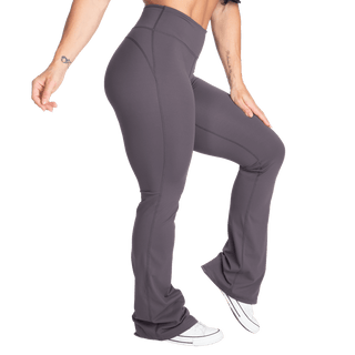 Better Bodies Flare Pants - Iron - Urban Gym Wear