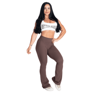Better Bodies Flare Pants - Timber - Urban Gym Wear