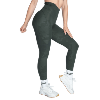 Better Bodies High Waist Leggings - Deep Forest Camo - Urban Gym Wear