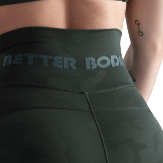 Better Bodies High Waist Leggings - Deep Forest Camo - Urban Gym Wear