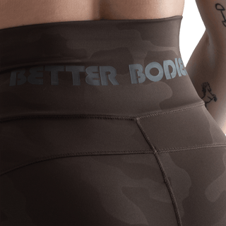 Better Bodies High Waist Leggings - Timber Camo - Urban Gym Wear