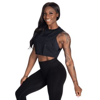 Better Bodies Legacy Cut Tank - Washed Black - Urban Gym Wear