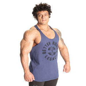 Better Bodies Legacy Original Stringer - Sky Blue - Urban Gym Wear