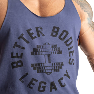 Better Bodies Legacy Original Stringer - Sky Blue - Urban Gym Wear