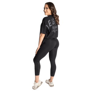 Better Bodies Legacy Oversized Tee - Washed Black - Urban Gym Wear